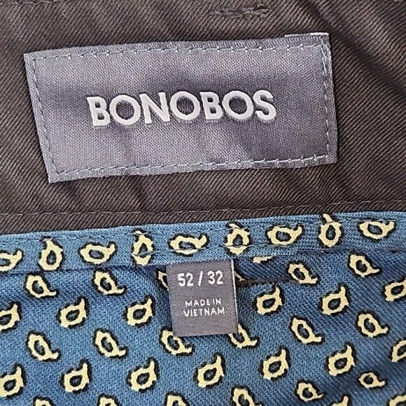 Bonobos Weekday Warrior Pant W52 L32 Grey Straight Leg Stretch Office Wear NWoT - Picture 14 of 16
